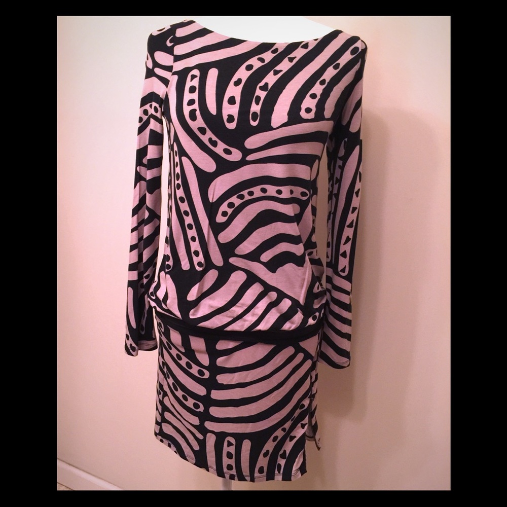 INC Long Sleeve Stretchy Dress